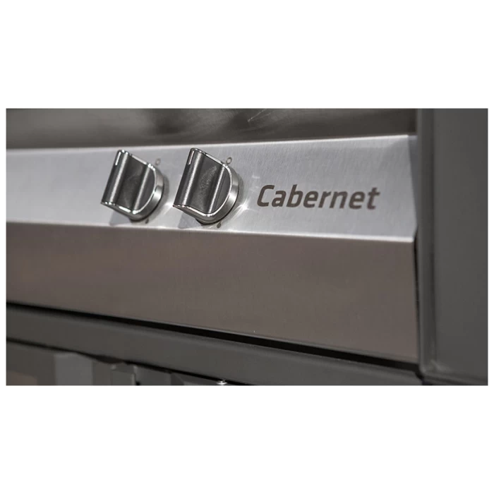 Parrilla a gas Tromen Cabernet con ruedas