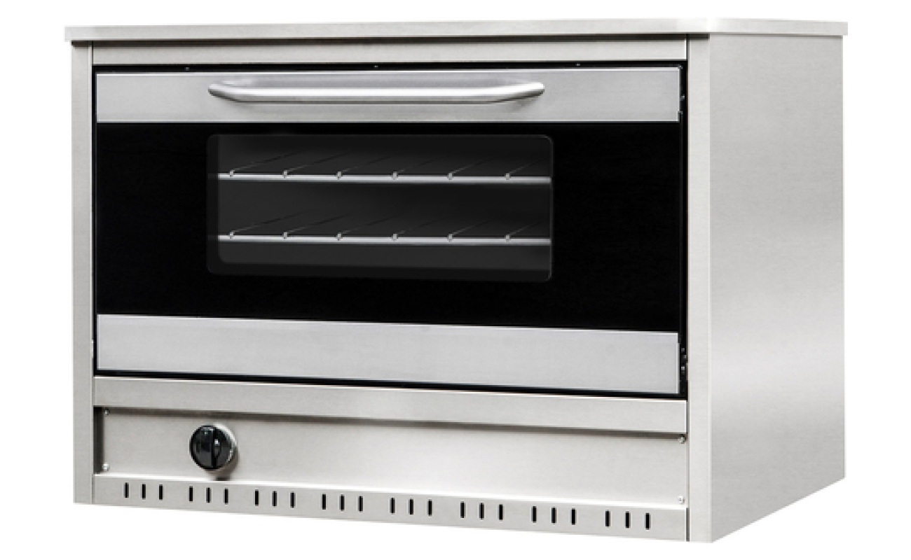 Horno semi industrial con puerta de vidrio