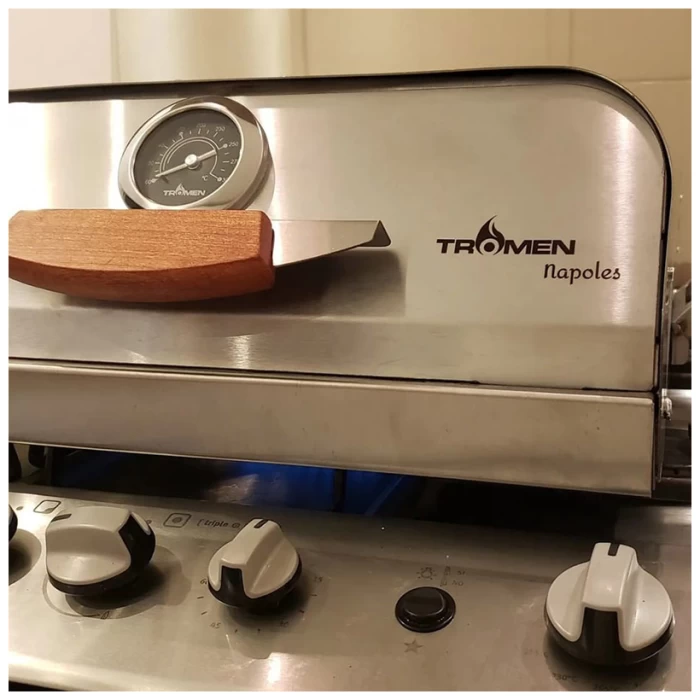 Horno para pizza sobre hornallas
