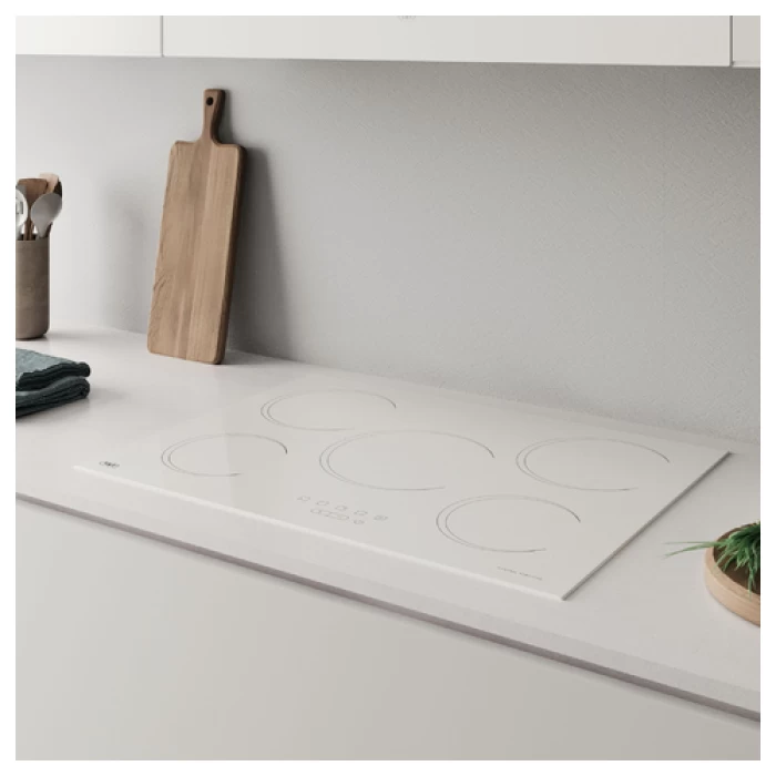 Anafe TST Vitrocerámico Blanco 4 Hornallas