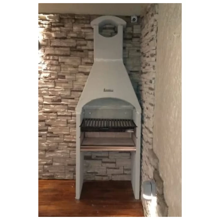 Fogón prefabricado con campana