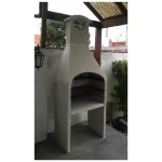 Fogón con campana prefabricado Binelli