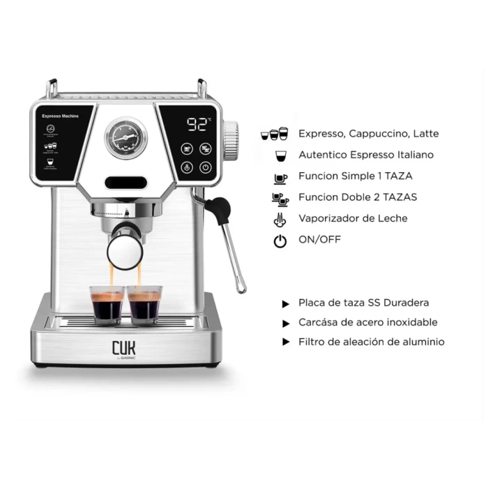 Cafetera expresso cafe molido