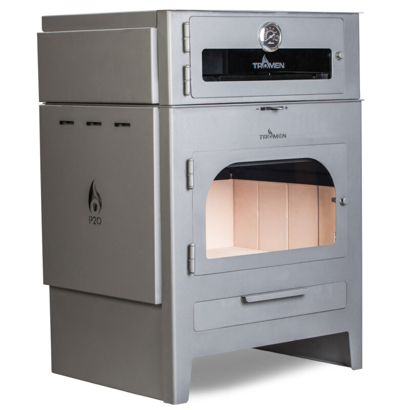 tromen p20000 salamandra con horno a leña