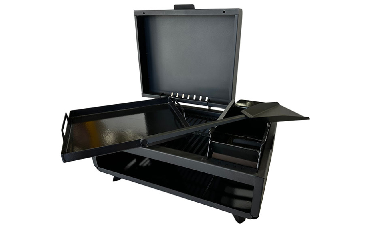 Parrilla a carbón Nano compacta MC Soluciones Metálicas