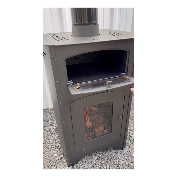 Salamandra con horno Tromen