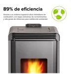 Estufa a pellet Bosca Hera+ Charcoal