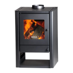 Salamandra a leña Bosca Gold 380 Charcoal
