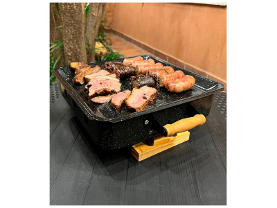 Brasero de Mesa Premium con patas y mango - Broksol