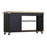 Barra Tromen Runko 1600 con mesada de madera