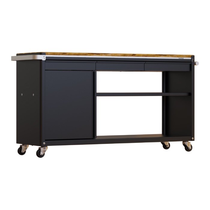 Barra Tromen Runko 1600 con mesada de madera