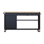 Barra Tromen Runko 1600 con mesada de madera