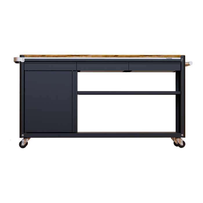 Barra Tromen Runko 1600 con mesada de madera