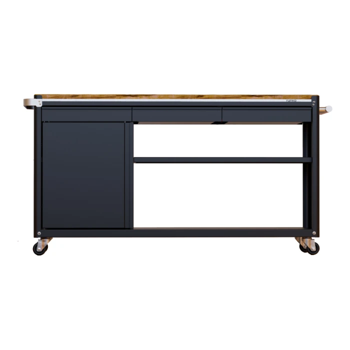 Barra Tromen Runko 1600 con mesada de madera