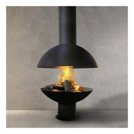 Chimenea hogar a leña diseño