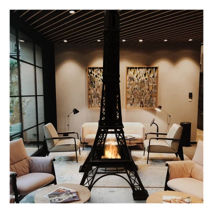 Chimenea Diseño Torre Eiffel