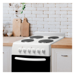 Cocina Eléctrica Brolux 4 Hornallas – Potencia y Funcionalidad