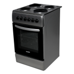Cocina Eléctrica Brolux 4 Hornallas – Acero Inoxidable