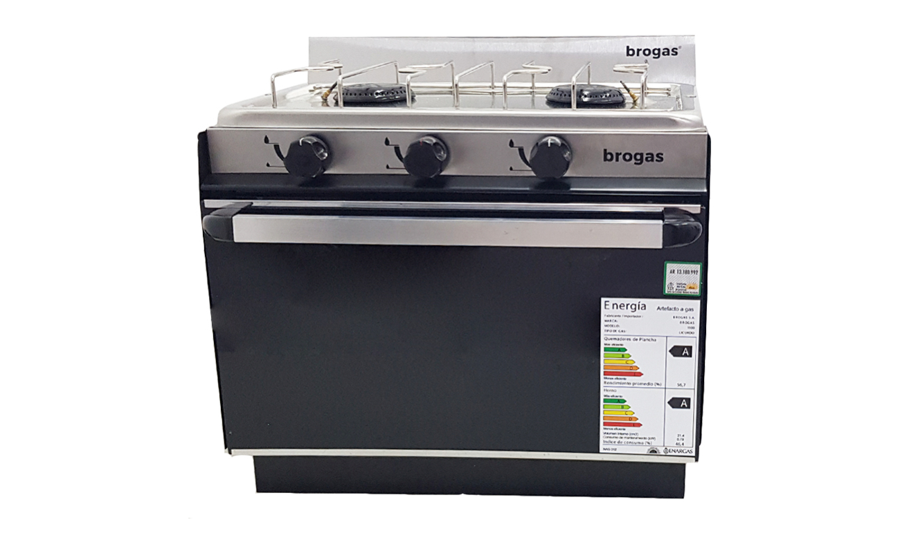 Cocina Sopita 2 hornallas Brogas – Gas Natural