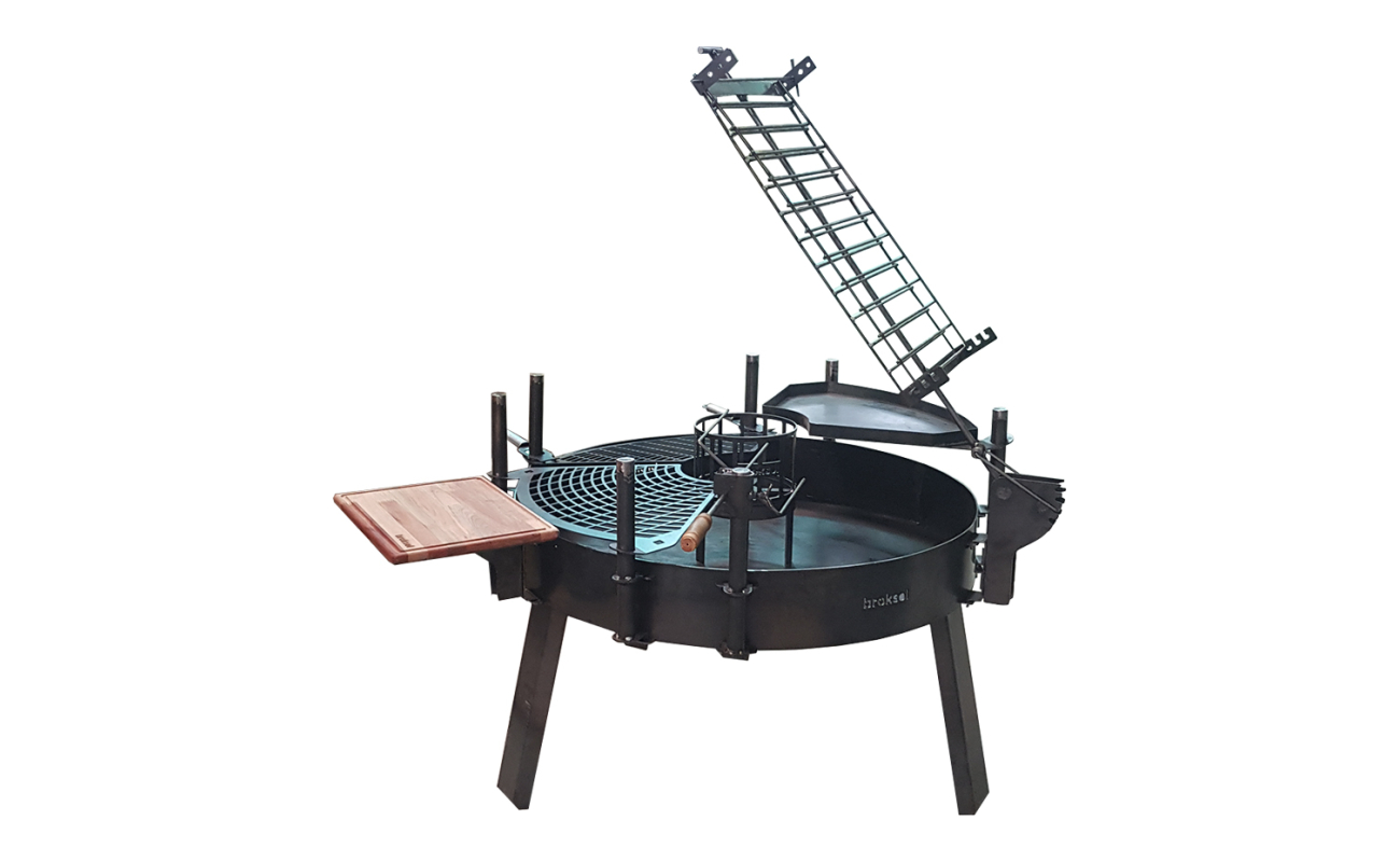 Fogón asador desarmable 95cm Brosen