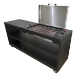 Parrilla eléctrica con mueble isla Sensho E KAUAI