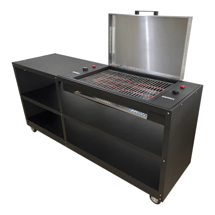 Parrilla eléctrica con mueble isla Sensho E KAUAI