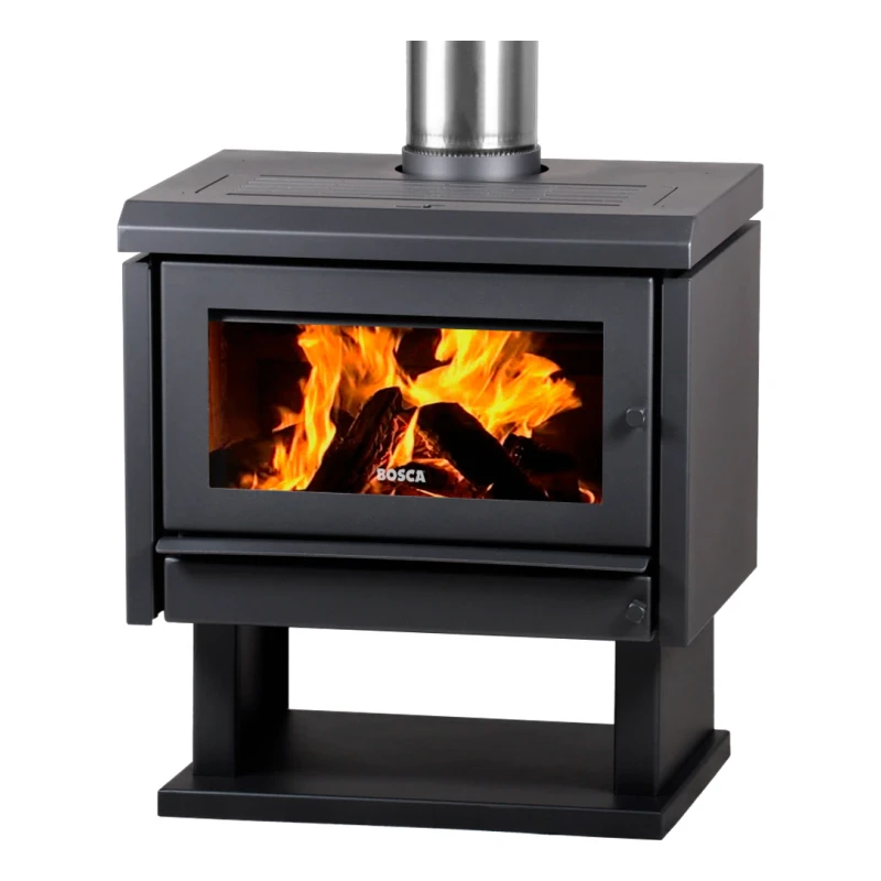 Salamandra a leña Bosca Gold Wide Charcoal