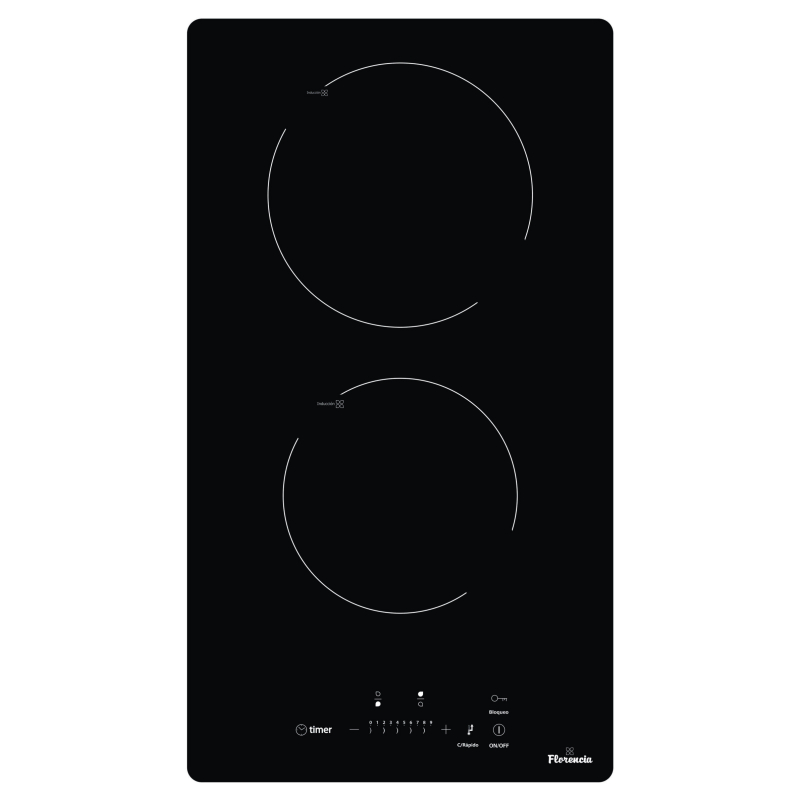 Anafe eléctrico 2 hornallas Florencia 6889G