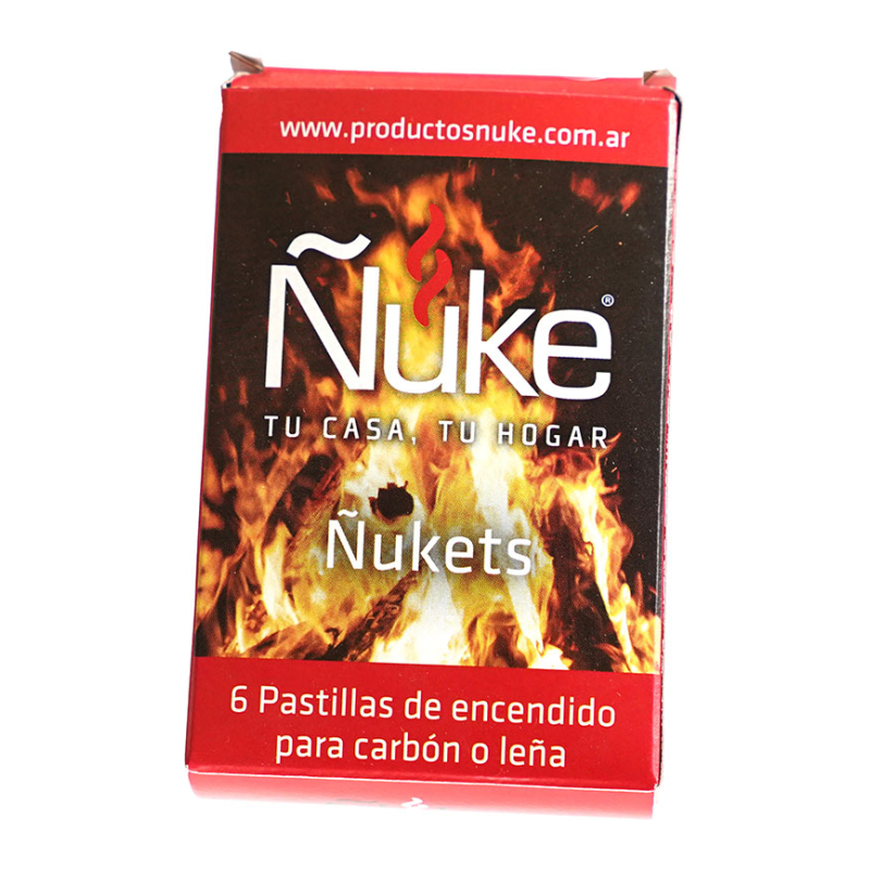 Ñukets - PASTILLAS de Encendido Ñuke 6u.