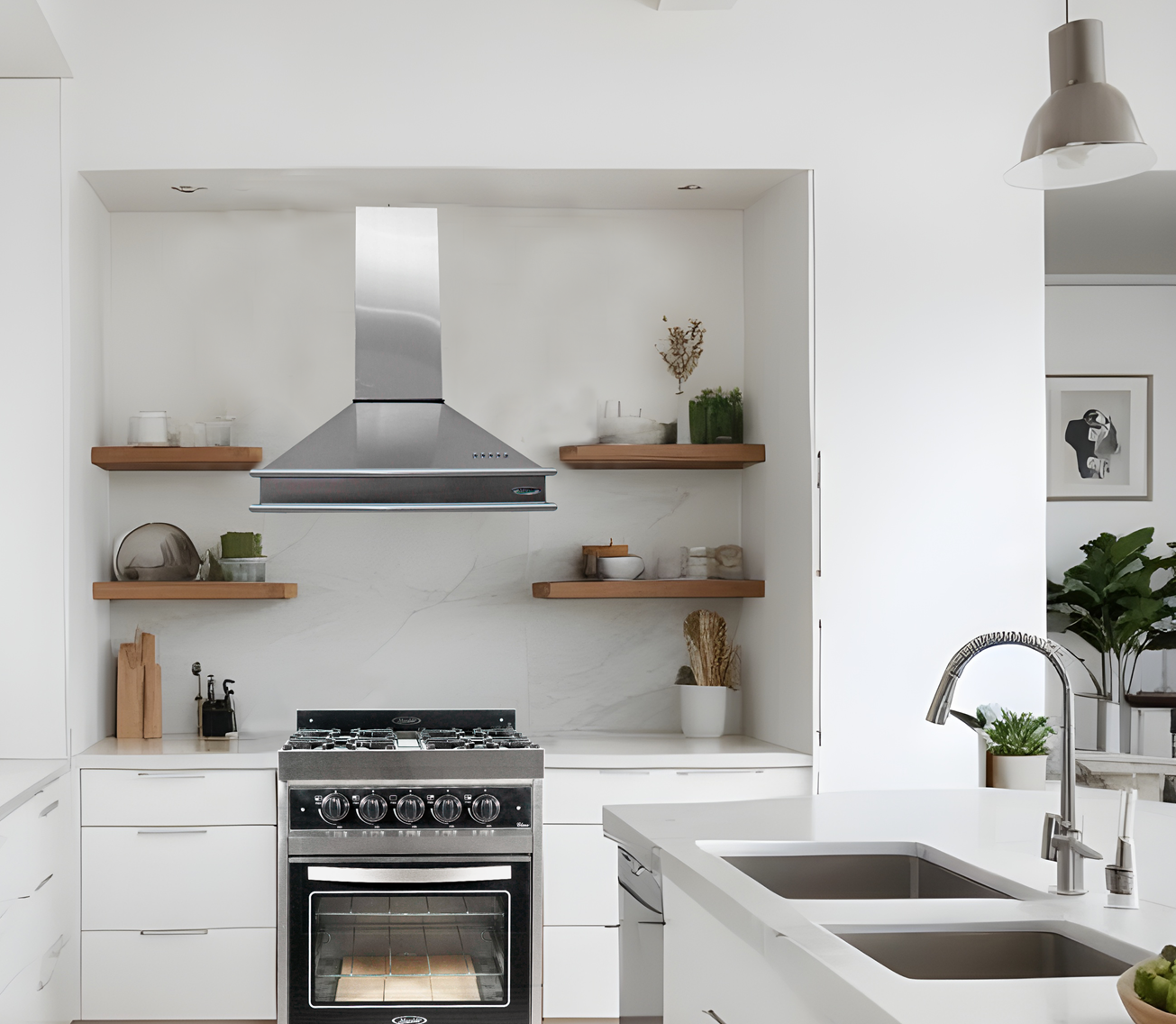 Cocina Semi Industrial Maraldi Cucinare Glass – Acero Inoxidable