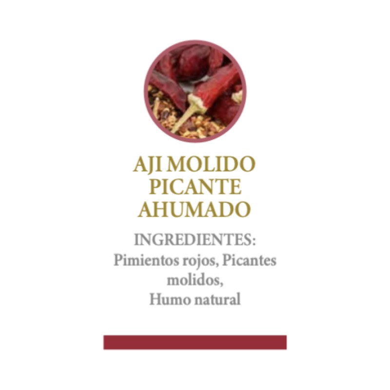 Ají Molido Picante Ahumado 50gr - Humos