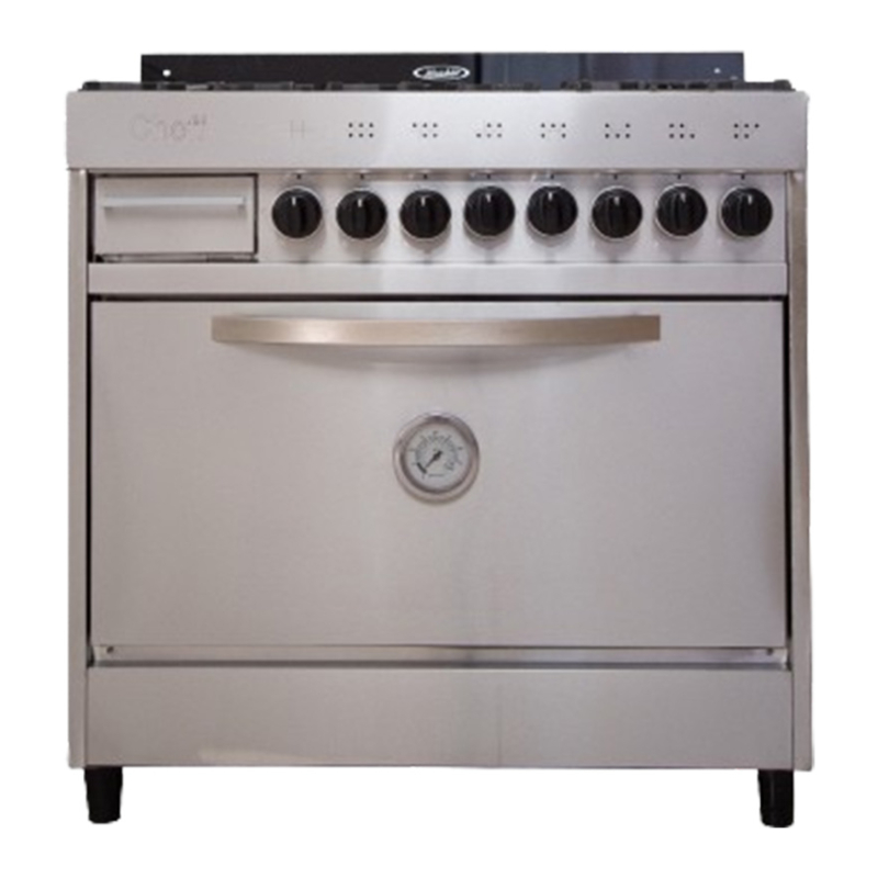 Cocina Industrial Maraldi Cheff con Carlitera y Plancha – 87 cm