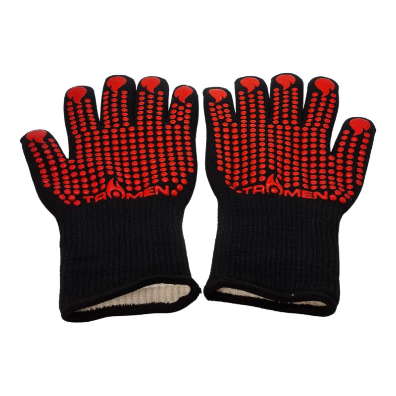 Guantes Alta Temperatura Tromen Rojos