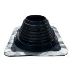 Pasa techo silicona 5" a 9” Tromen