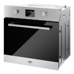Horno eléctrico empotrable TST E-LUXE Steel