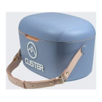 Heladera Conservadora Custer Glam 6 L Celeste By Tromen