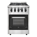 Cocina Semi Industrial Morelli Forza 600 P/Vidrio