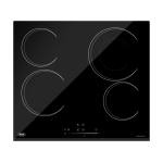 Anafe vitroceramico negro TST