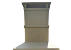 Alargue chimenea Liso 50cm
