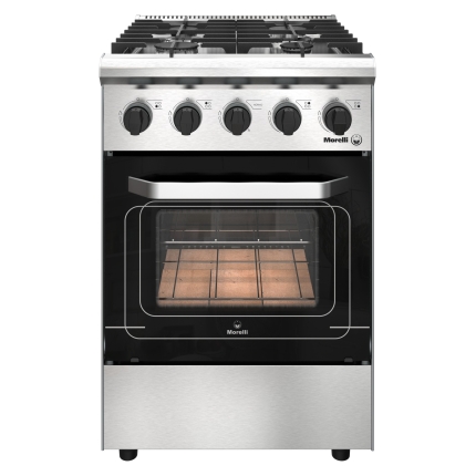 Cocina Semi Industrial Morelli Capri 550 55Cm P/Vidrio