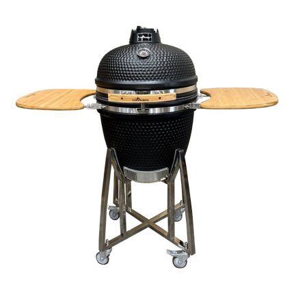 Kamado cerámico Tromen 18" - Negro Mate