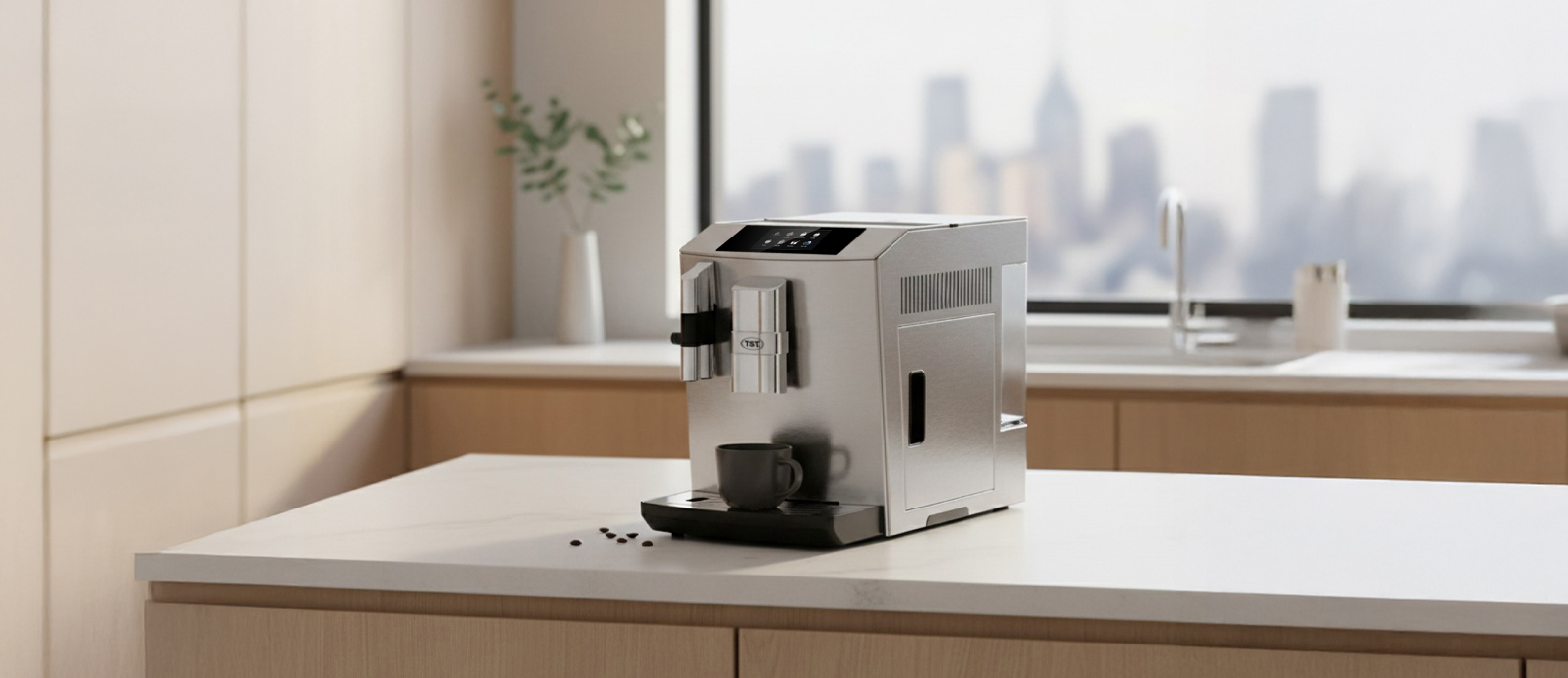 Cafetera Express Automática TST – 19 bar