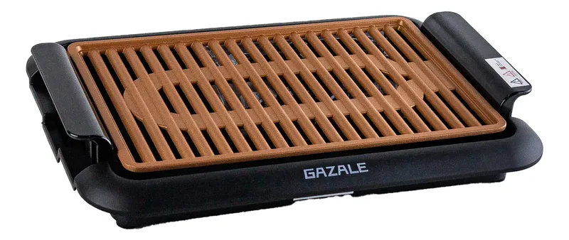 Parrilla Eléctrica Gazale Grill Plancha Antihumo y Antiadherente 1200w