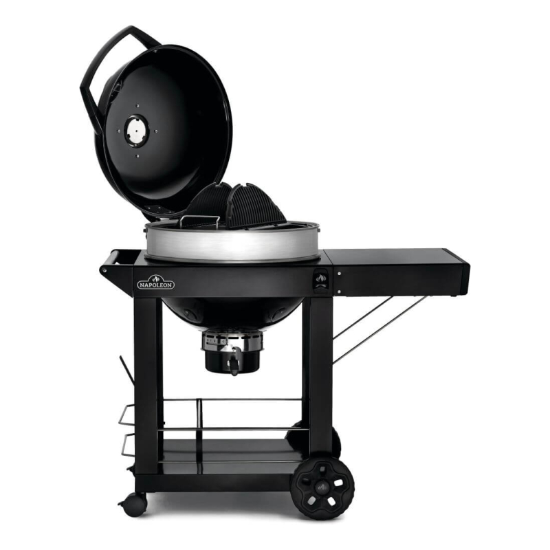 Parrilla a Carbón Napoleon Kettle PRO 22″ con Carro – Negra