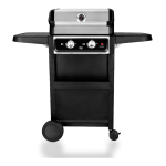 Parrilla Eléctrica BBQ Grill VOLTO con carro y tapa