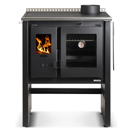 Cocina a Leña Bosca Ares 70 Charcoal
