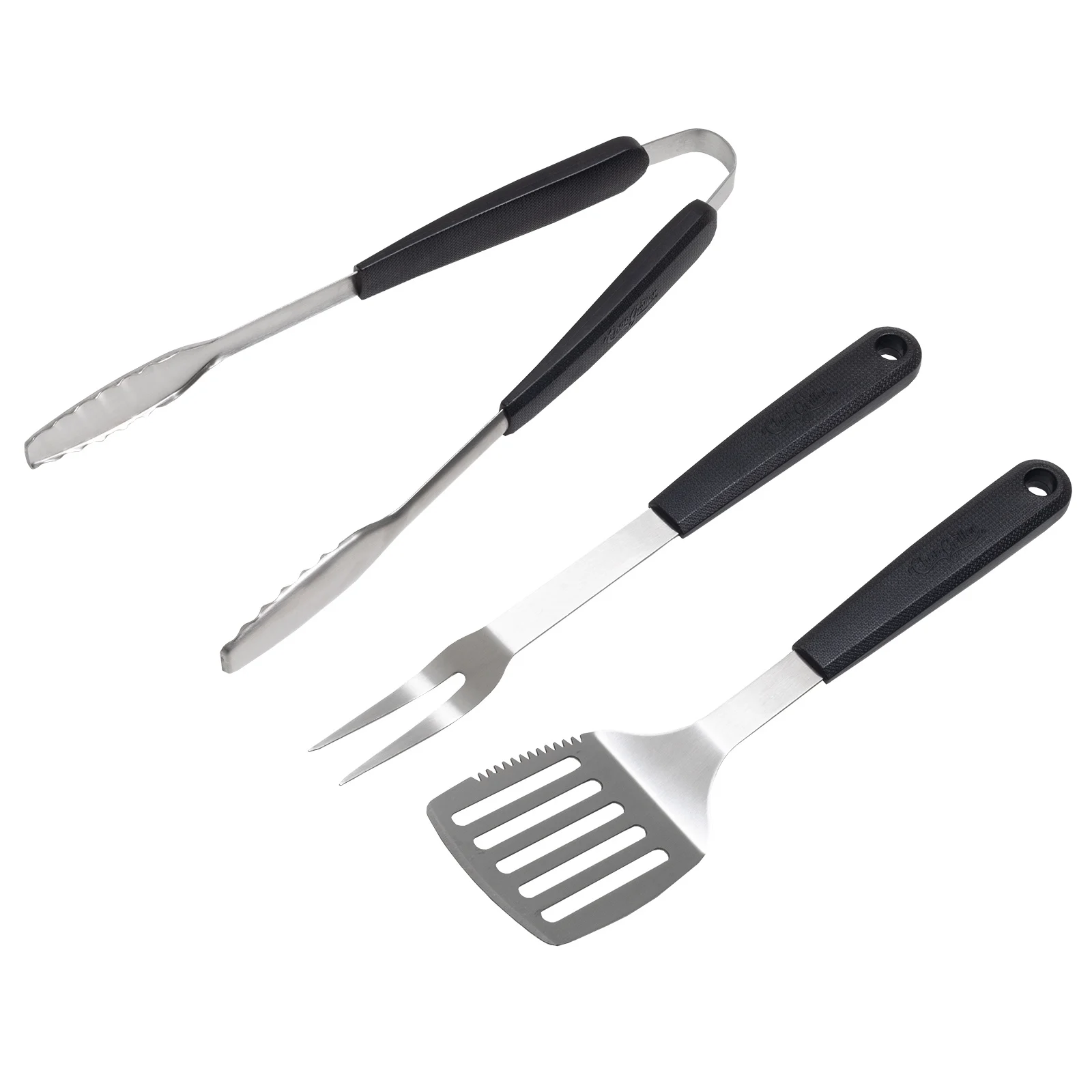 Set 3 Piezas Pinza Espátula Tenedor Char Griller
