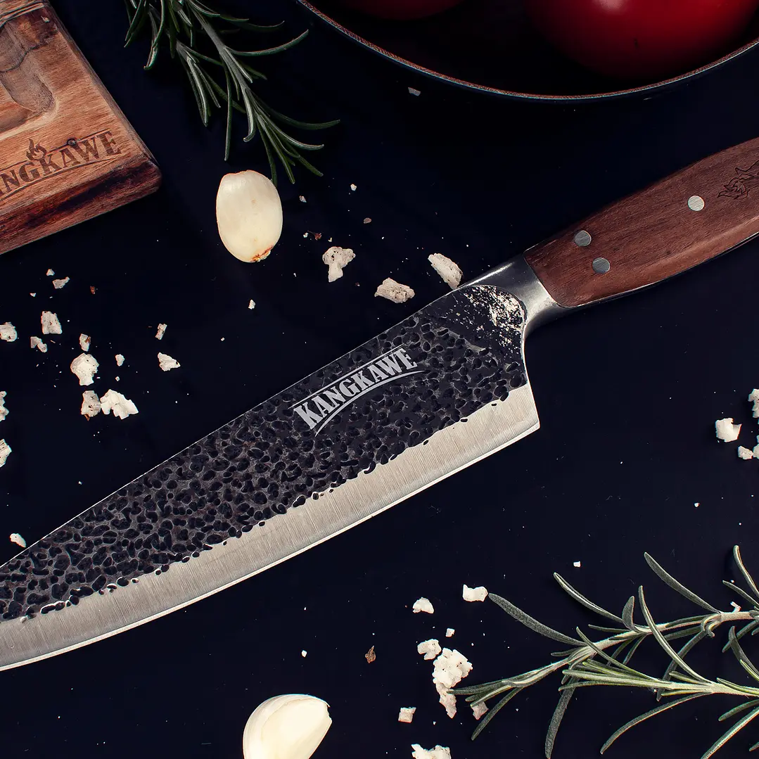 Cuchillo Parrillero 8" Black Curacaví Kangkawe