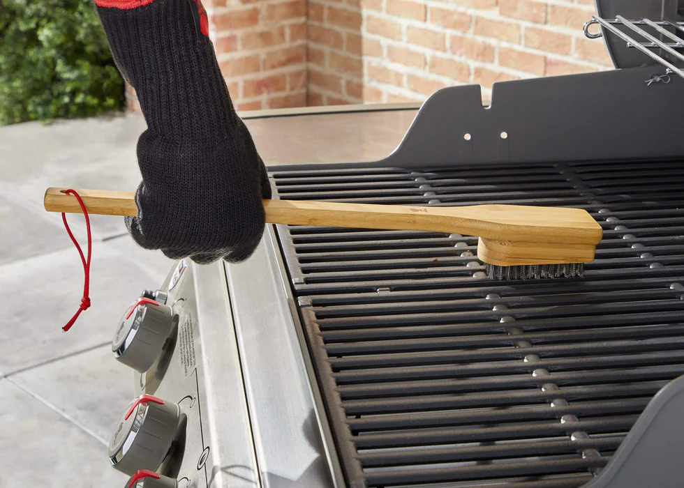 Cepillo para Parrilla Weber Bamboo 18"