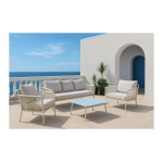 Juego de Living Exterior Kaia 4 Piezas